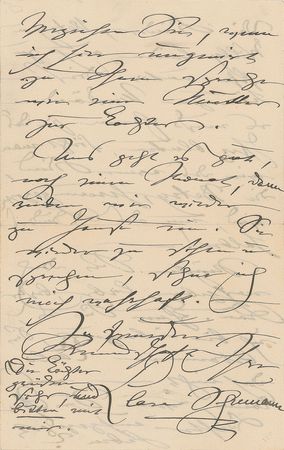 Lot #663 Clara Schumann Handwritten Letter Signed - Image 6