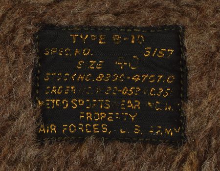 Lot #149 WWII USAAF 8th Air Force B-10 Flight Jacket with Painted Decorations: Hand-painted 