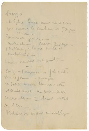Lot #529 Paul Signac Sketch - Image 2