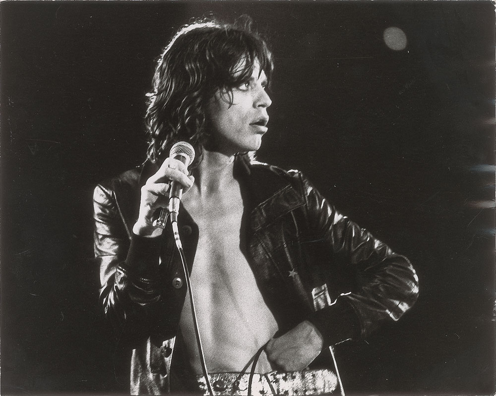 Mick Jagger Original Photograph by Michael Brennan | RR Auction
