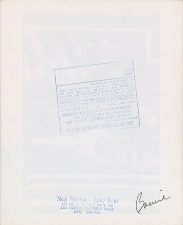 Lot #5168 David Bowie Photograph - Image 2