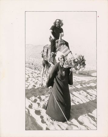 Lot #7136 Jerry Garcia Oversized Photograph - Image 1