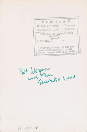 Lot #835 Natalie Wood and Robert Wagner - Image 2