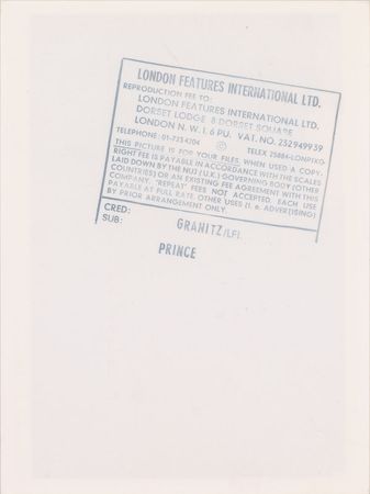 Lot #2477  Prince Original Vintage Photograph - Image 2