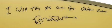 Lot #5157 Brian Wilson Signed Surfboard - Image 2
