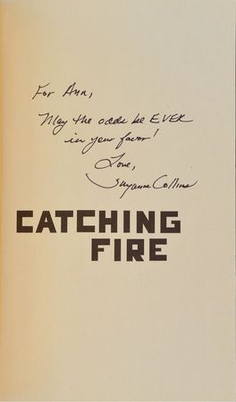 Lot #5418 Suzanne Collins Signed Book - Image 1