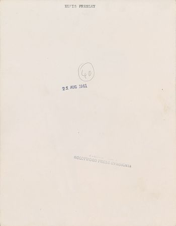Lot #494 Elvis Presley - Image 2