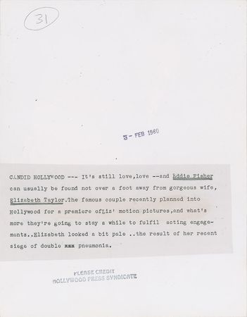 Lot #780 Elizabeth Taylor - Image 2