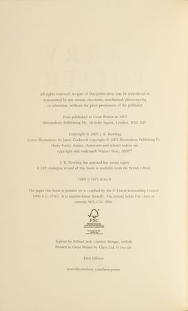 Lot #5388 J. K. Rowling Signed Complete 'Harry Potter' Deluxe Book Set - Image 13