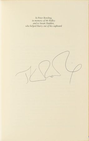 Lot #5388 J. K. Rowling Signed Complete 'Harry Potter' Deluxe Book Set - Image 18