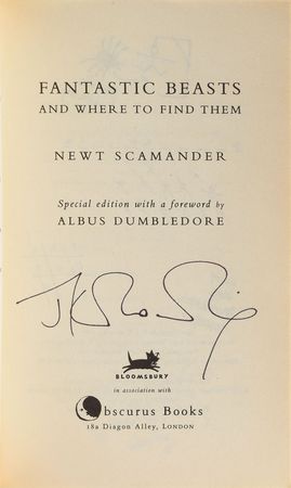 Lot #5387 J. K. Rowling Signed Set of 'Harry Potter's School Books' - Image 3