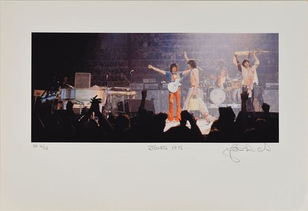 Lot #5084  Rolling Stones Set of (5) Lithos Signed by John Rowlands - Image 2