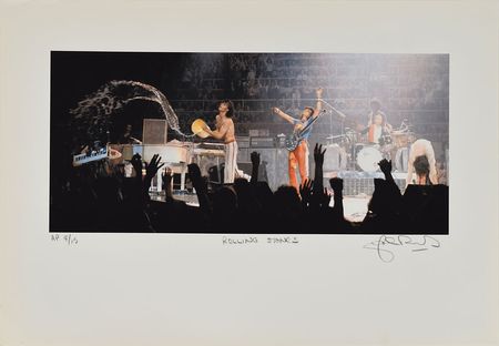 Lot #5084  Rolling Stones Set of (5) Lithos Signed by John Rowlands - Image 5
