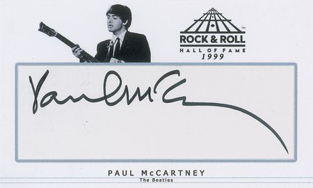 Lot #5022  Beatles Set of (3) Signatures - Image 1