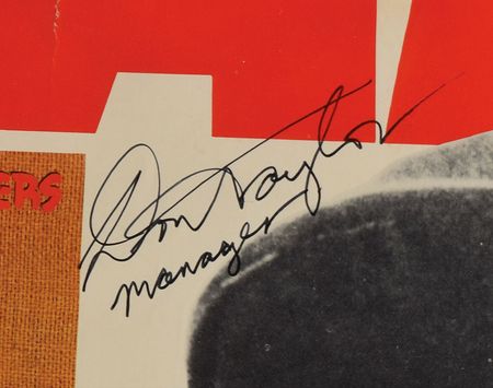 Lot #5183 Bob Marley and The Wailers Signed 1976 Poster - Image 4