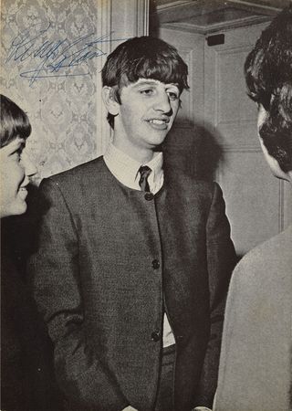 Lot #5057 Ringo Starr Signed 1963 Beatles Monthly Book - Image 1