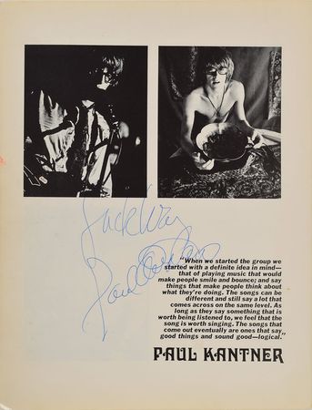 Lot #5144  Jefferson Airplane Signed Songbook - Image 4