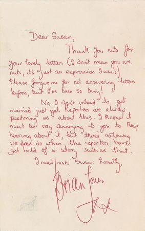 Lot #5083  Rolling Stones Autograph Letters Signed - Image 1