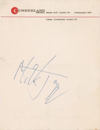 Lot #5083  Rolling Stones Autograph Letters Signed - Image 2