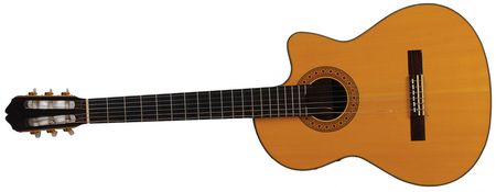 Lot #5150 Carlos Santana?s Stage and Studio-Used Acoustic Guitar - Image 1