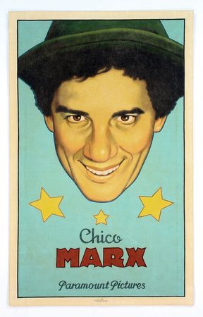 Lot #5335  Marx Brothers Lot of (3) Hand-Painted Banners - Image 1