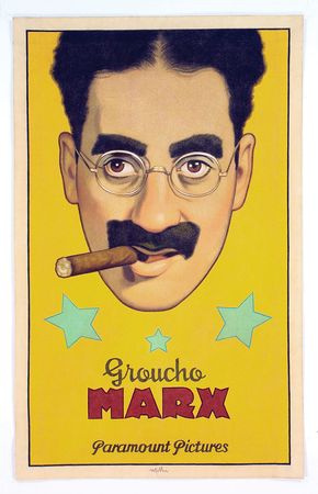 Lot #5335  Marx Brothers Lot of (3) Hand-Painted Banners - Image 3