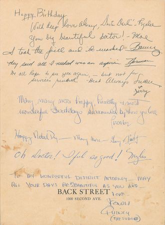 Lot #5115 Ray Charles Signature - Image 2