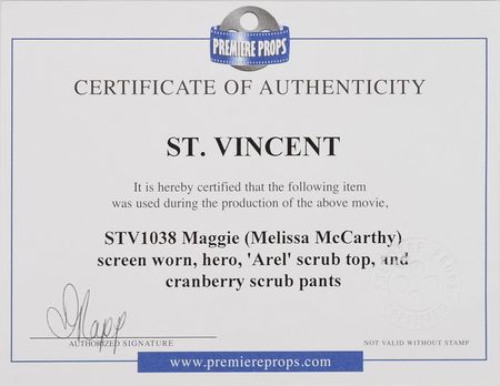 Lot #5453 Melissa McCarthy Screen-Worn Scrub Outfit from St. Vincent - Image 2