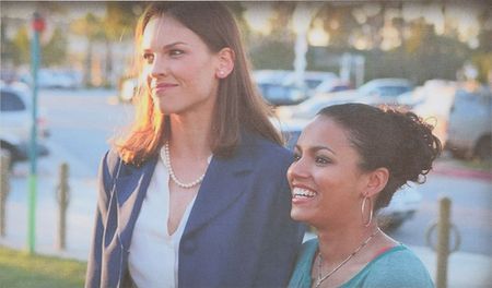 Lot #5461 Hilary Swank Screen-Worn Suit and Blouse from Freedom Writers - Image 2