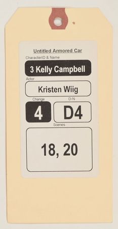 Lot #5465 Kristen Wiig Screen-Worn Dress and Earrings from Masterminds - Image 8