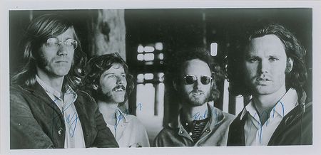 Lot #5102 The Doors Signed Photograph - Image 1