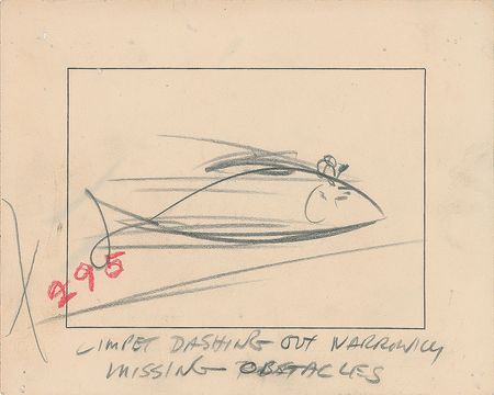 Lot #5325 The Incredible Mr. Limpet Storyboard Drawings - Image 2