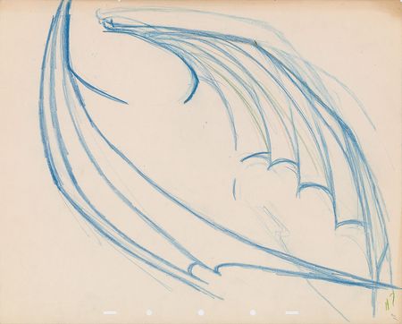 Lot #5486 Chernabog production drawings from Fantasia - Image 2