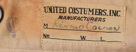 Lot #5365 Ronald Colman Screen-Worn Outfit from Clive of India - Image 3