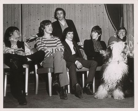 Lot #5080  Rolling Stones and Phil Spector Photograph - Image 1