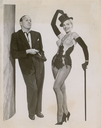 Lot #5277 Marilyn Monroe and Jack Benny Original Vintage Photograph - Image 1