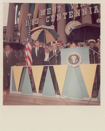 Lot #5557 John F. Kennedy Original Vintage Photograph by Cecil Stoughton - Image 1