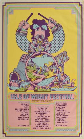 Lot #762  Isle of Wight Poster - Image 1