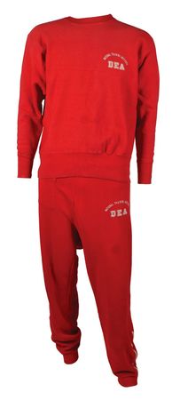 Lot #5078 Elvis Presley's DEA Sweatsuit