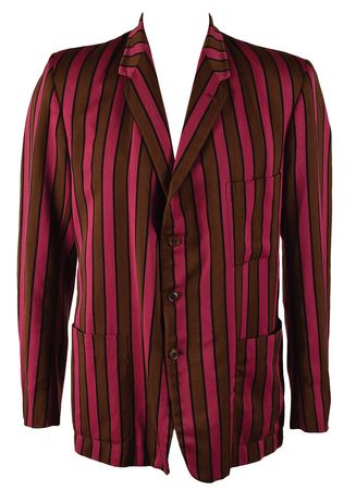 Lot #5077 Elvis Presley's Striped Jacket