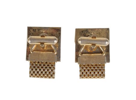 Lot #5074 Elvis Presley's Tiger Eyes Cufflinks - Image 2