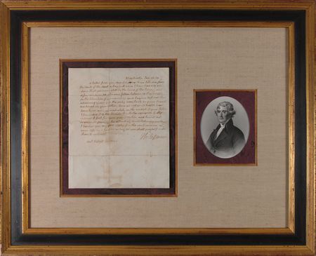 Lot #51 Thomas Jefferson: “So few are now who were fellow laborers in the struggle for the liberation of our country” - Image 1