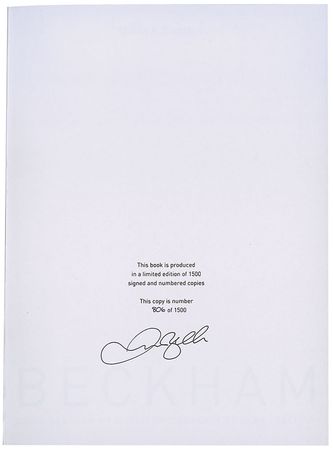 Lot #1006 David Beckham - Image 1