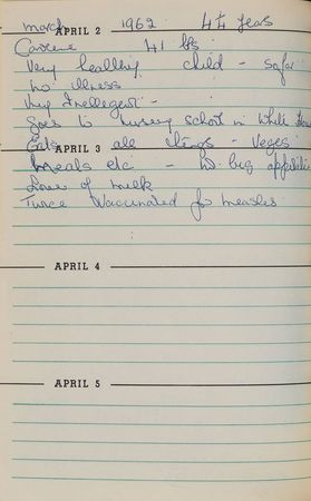 Lot #180 Kennedy Family: Maude Shaw: The personal diary of the Kennedy White House nanny - Image 6