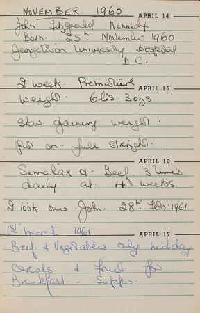 Lot #180 Kennedy Family: Maude Shaw: The personal diary of the Kennedy White House nanny - Image 9