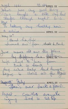 Lot #180 Kennedy Family: Maude Shaw: The personal diary of the Kennedy White House nanny - Image 11