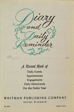 Lot #180 Kennedy Family: Maude Shaw: The personal diary of the Kennedy White House nanny - Image 12