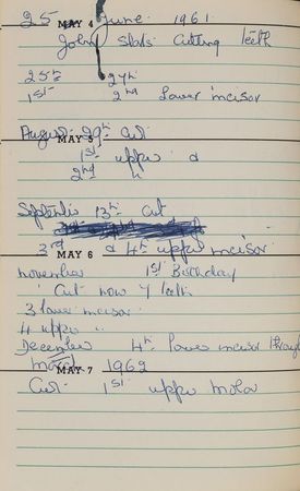 Lot #180 Kennedy Family: Maude Shaw: The personal diary of the Kennedy White House nanny - Image 15