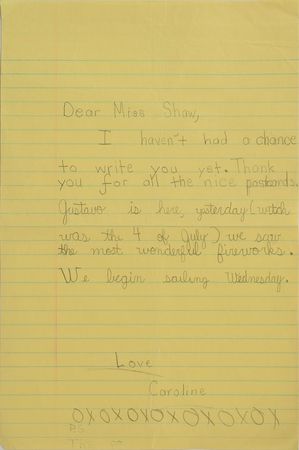 Lot #180 Kennedy Family: Maude Shaw: The personal diary of the Kennedy White House nanny - Image 17