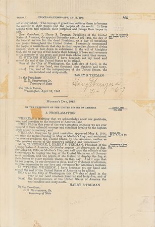 Lot #244 Harry S. Truman Signature - Image 1